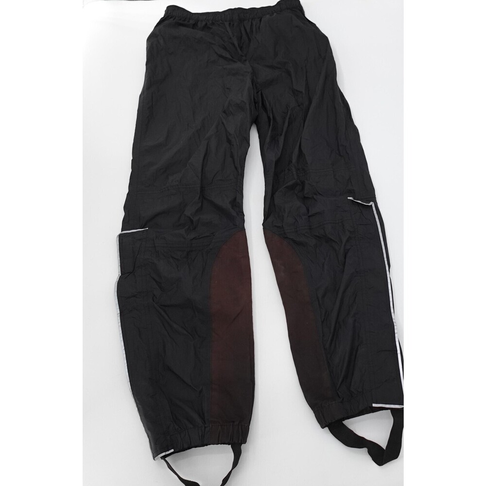 Vintage Harley-Davidson Pants Mens Small Black Rain Reflective Motorcycle 2000s